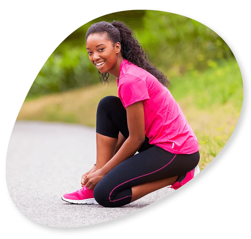 Chiropractic Landover MD Woman Jogger